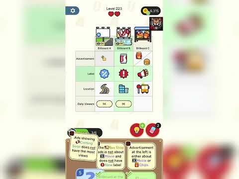 Play level 223 walkthrough